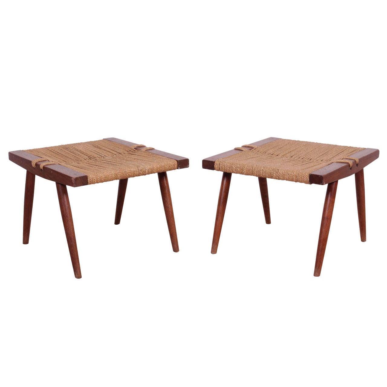 George Nakashima, Grass Ottomans