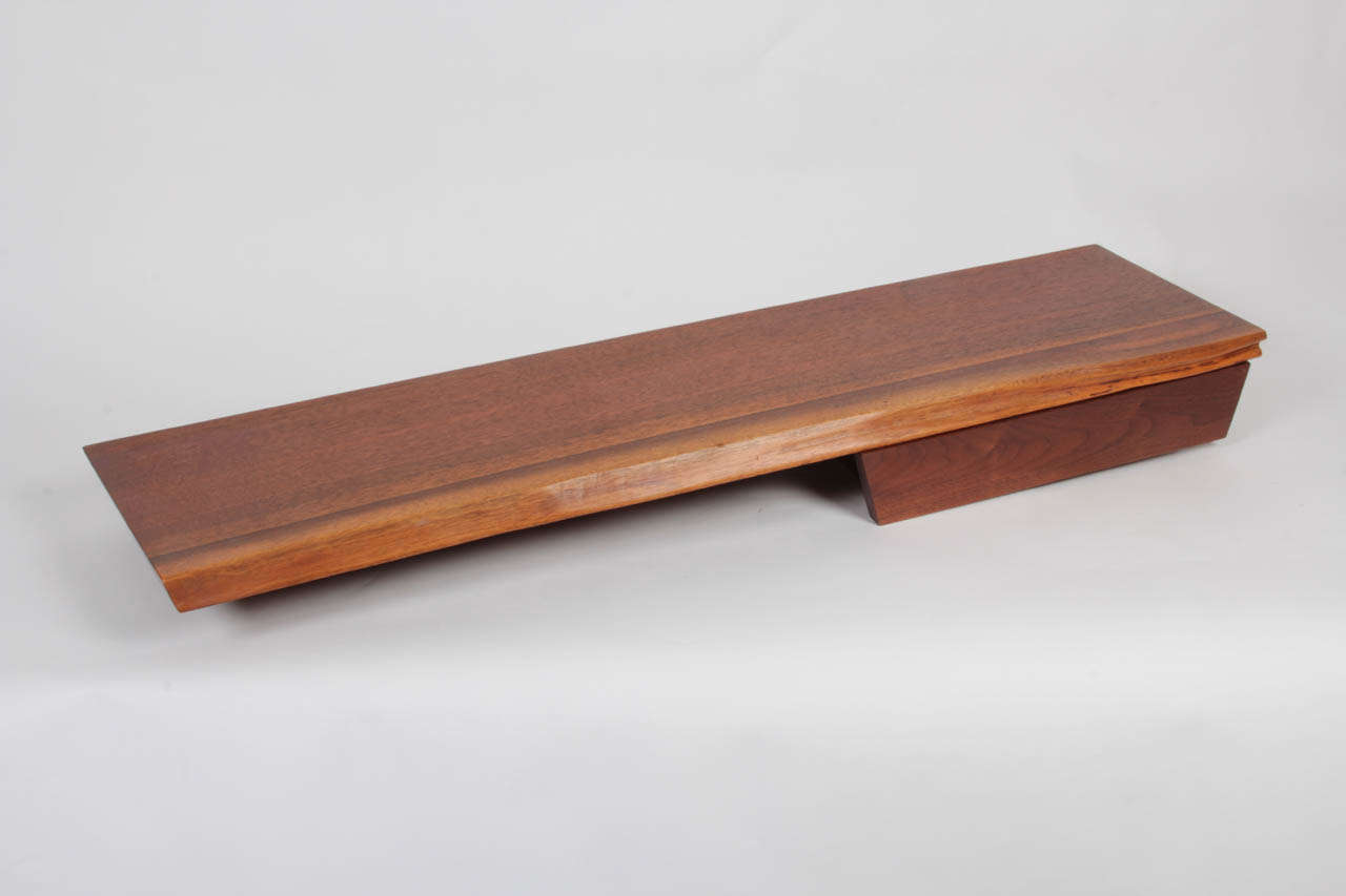 George Nakashima, Shelf with drawer In Excellent Condition In New York, NY