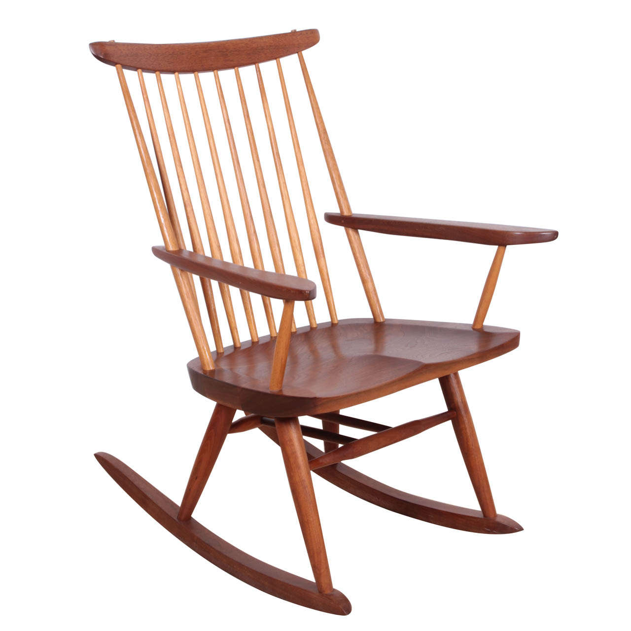 Nakashima Rocker For Sale at 1stDibs nakashima rocking chair, rocker