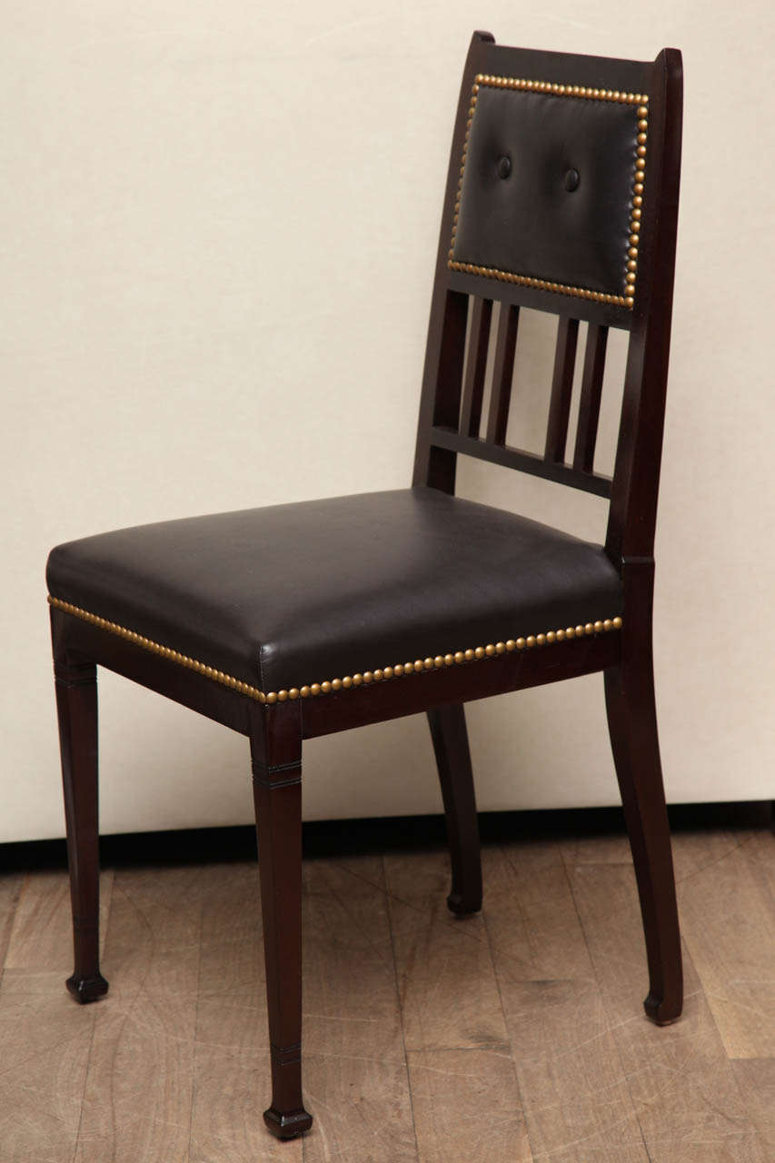 American Secessionist Side Chairs