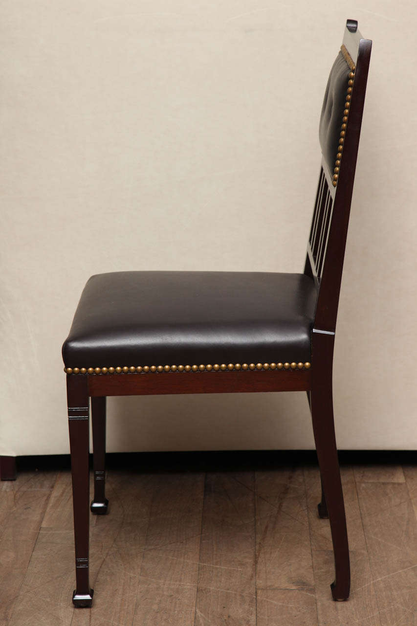 Secessionist Side Chairs In Excellent Condition In New York, NY