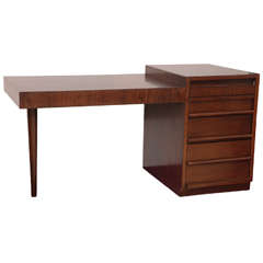 4-Drawer Desk by TH Robsjohn-Gibbings for Widdicomb