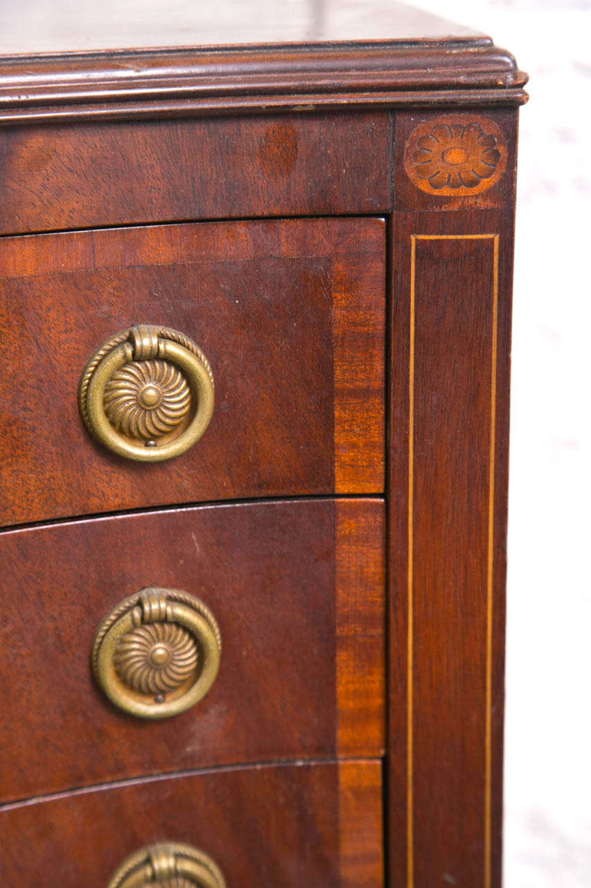 Pair JohnsonHandleyJohnson Mahogany Side Tables For Sale at 1stDibs