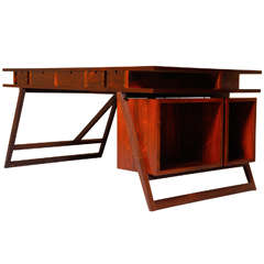 Writing Desk in Bazilian Mahogany