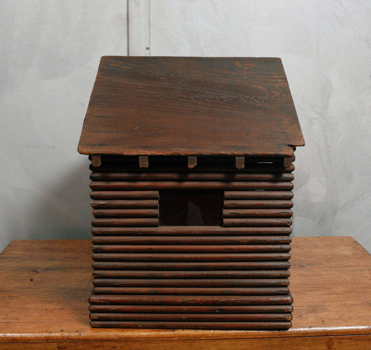 American Folk Art Barn/ Horse Stable Model For Sale 1