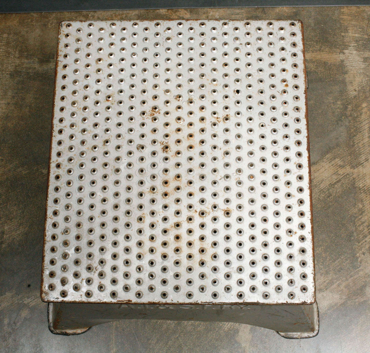 Industrial American, Early 20th c. Pullman Passenger Train Step Stool