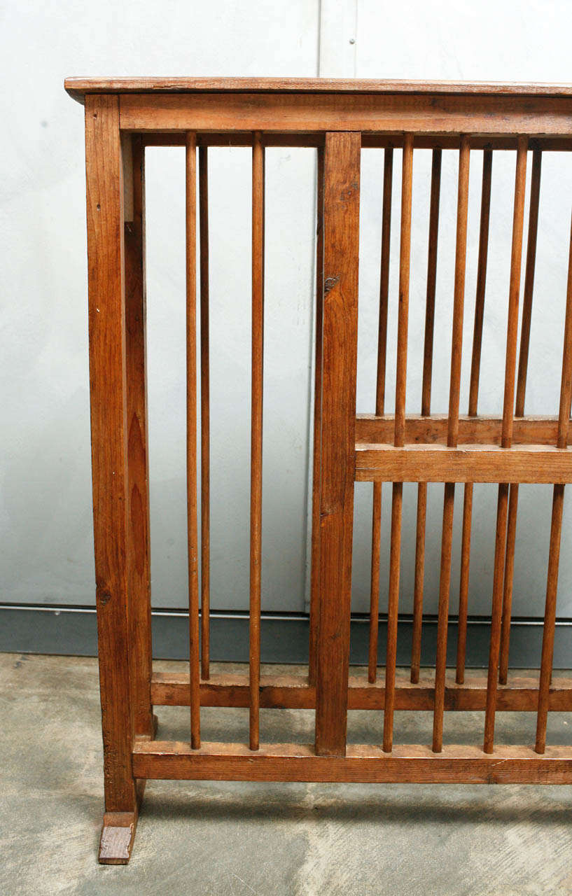 Unique and Elegant Antique English Pine Plate Rack at 1stDibs antique