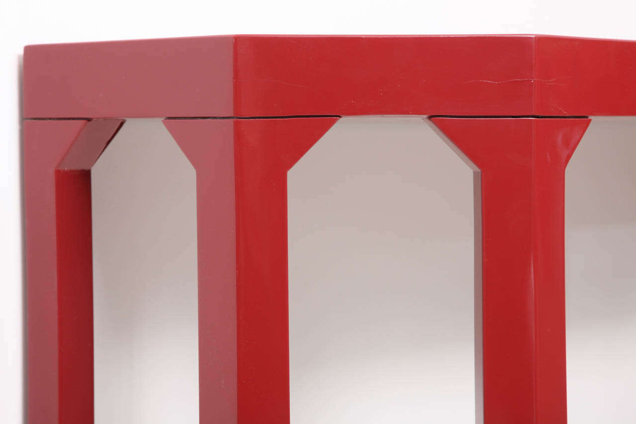 Albrizzi Lacquered Console Table In Excellent Condition In New York, NY