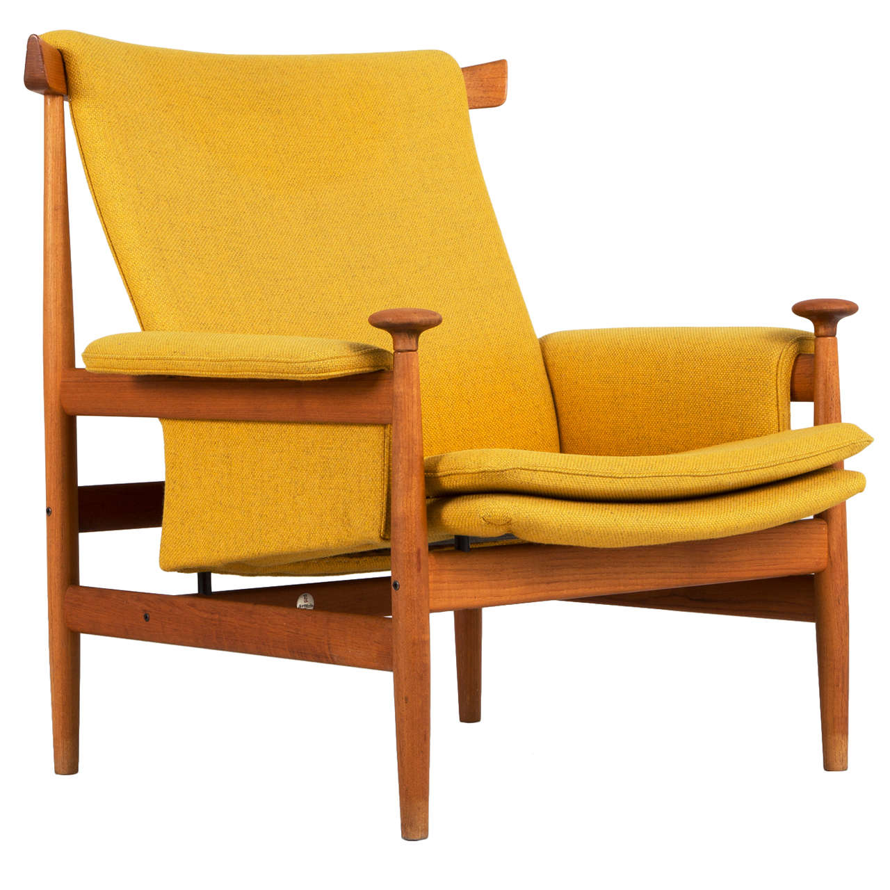Bwana Chair by Finn Juhl for France and Sons, Denmark at 1stDibs 