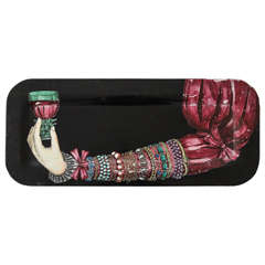 Fornasetti "Braccio Con Bicchiere" Tray