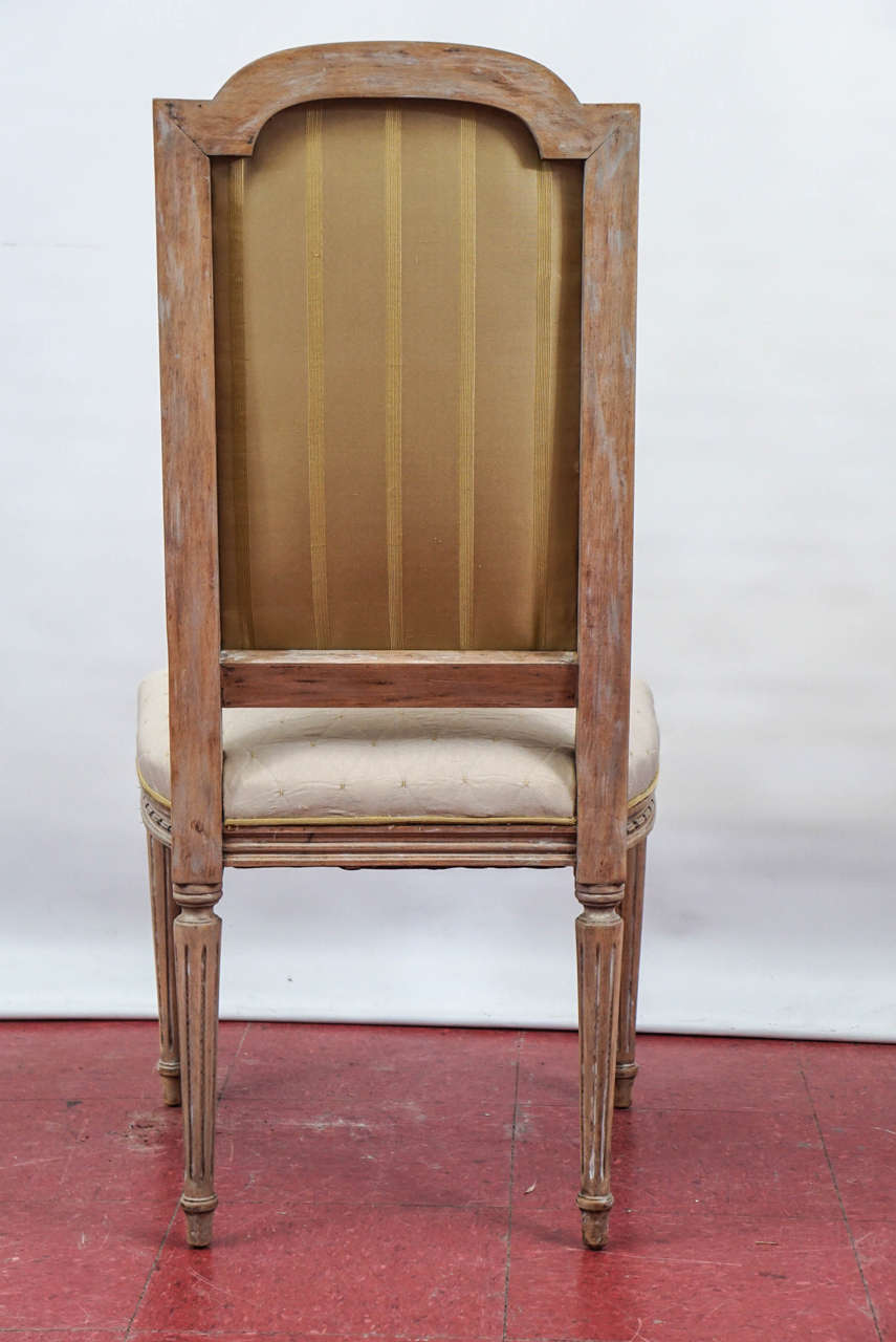 Louis XVI Style Side Chair In Good Condition In Sheffield, MA