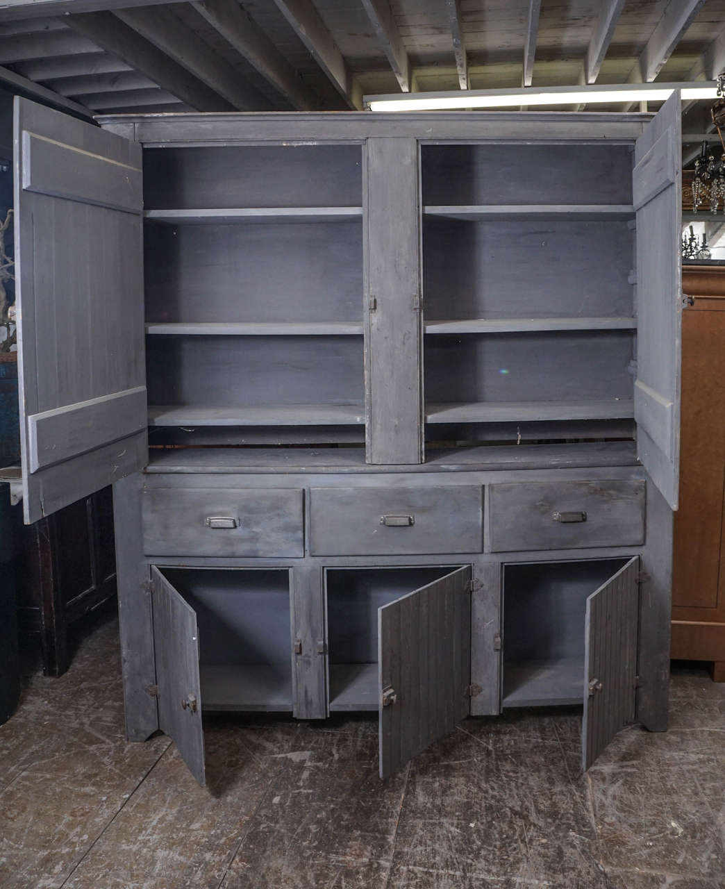 Antique Country Kitchen Cupboard at 1stDibs