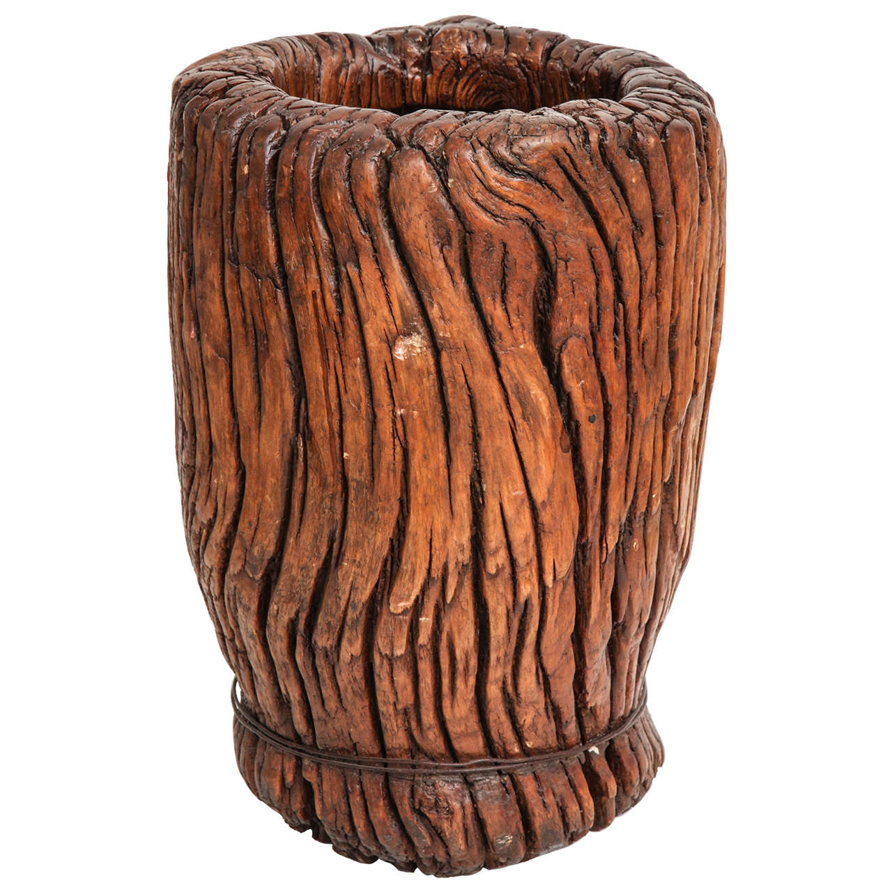 A Japanese rootwood vessel