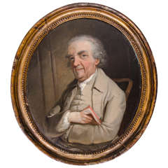 Used An 18th C. Portrait of William Parsons As The Village Lawyer Possibly By Zoffany