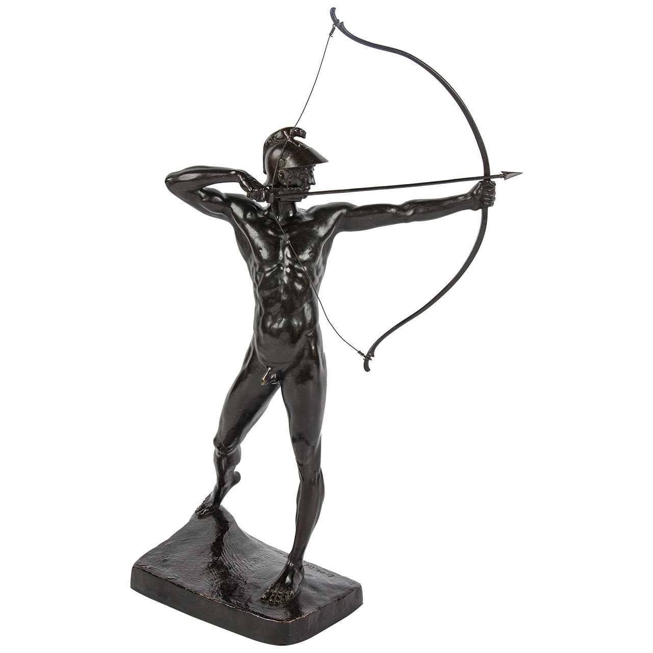 Bronze Figure by Geyger For Sale