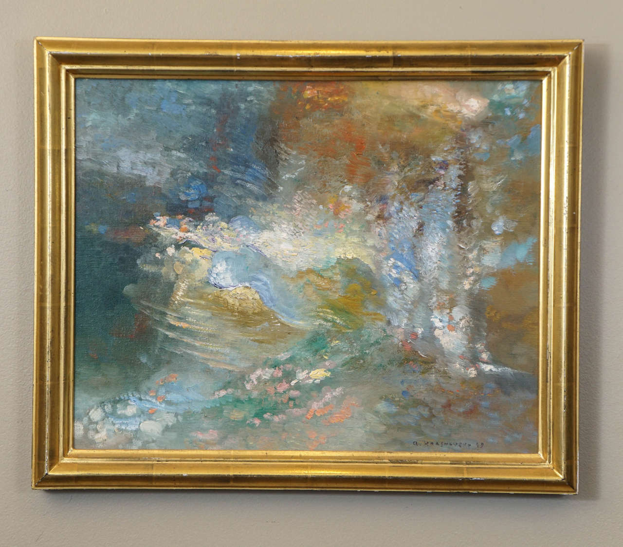 Sawkill Spring, by Alexey Krasnovsky, o/c 1997