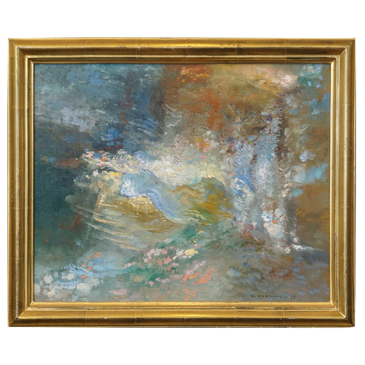 Sawkill Spring, by Alexey Krasnovsky, o/c 1997 For Sale