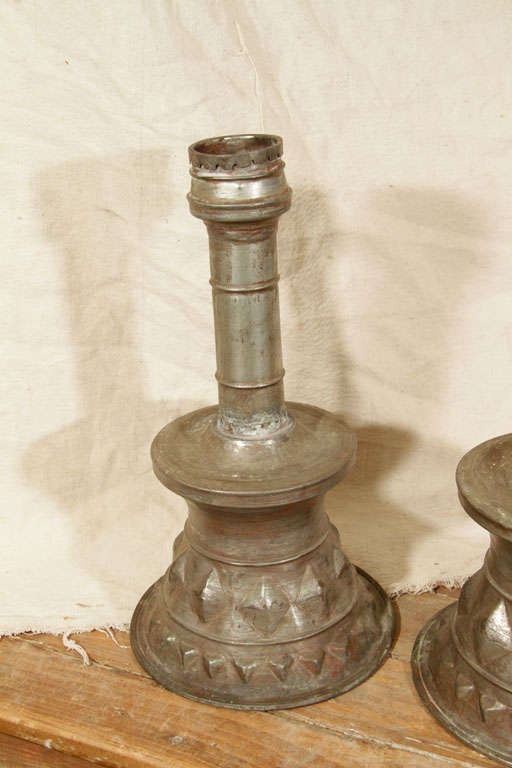 Ottoman style candlesticks