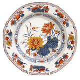 Dozen Antique Irish Soup Dishes in the Imari Style 6