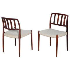pair of Niels Moller Rosewood Chairs
