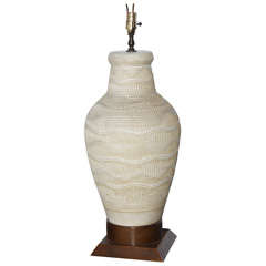 Lee Rosen Design Technics Ceramic Lamp
