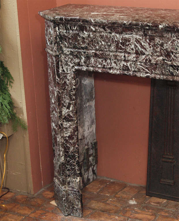 Fine French Louis XVI Period Marble Mantle 2
