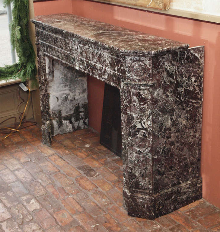 Fine French Louis XVI Period Marble Mantle 3