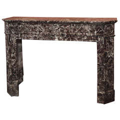 Fine French Louis XVI Period Marble Mantle