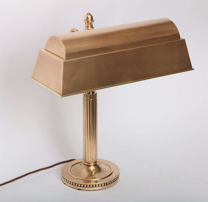 20th Century A Bronze Art Deco Table Lamps by Walter Kantack