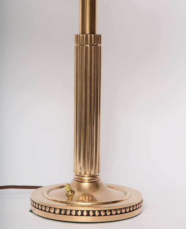 A Bronze Art Deco Table Lamps by Walter Kantack 2