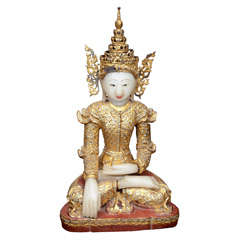 Seated Buddha in Royal Attire