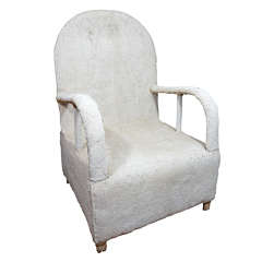 Vintage African Beaded Chair