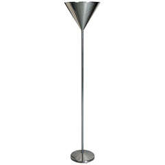 Milo Baughman Chrome Torchiere