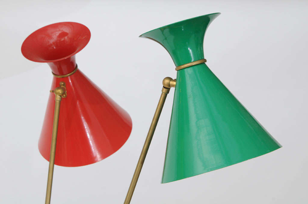 Italian Stilnovo Unique & Original Mid-Century Modern Floor Lamp Italy For Sale