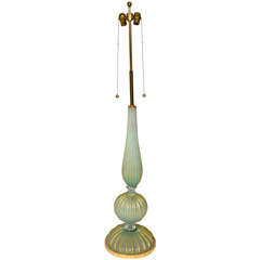 Monumental 1950's Murano Glass Table Lamp
