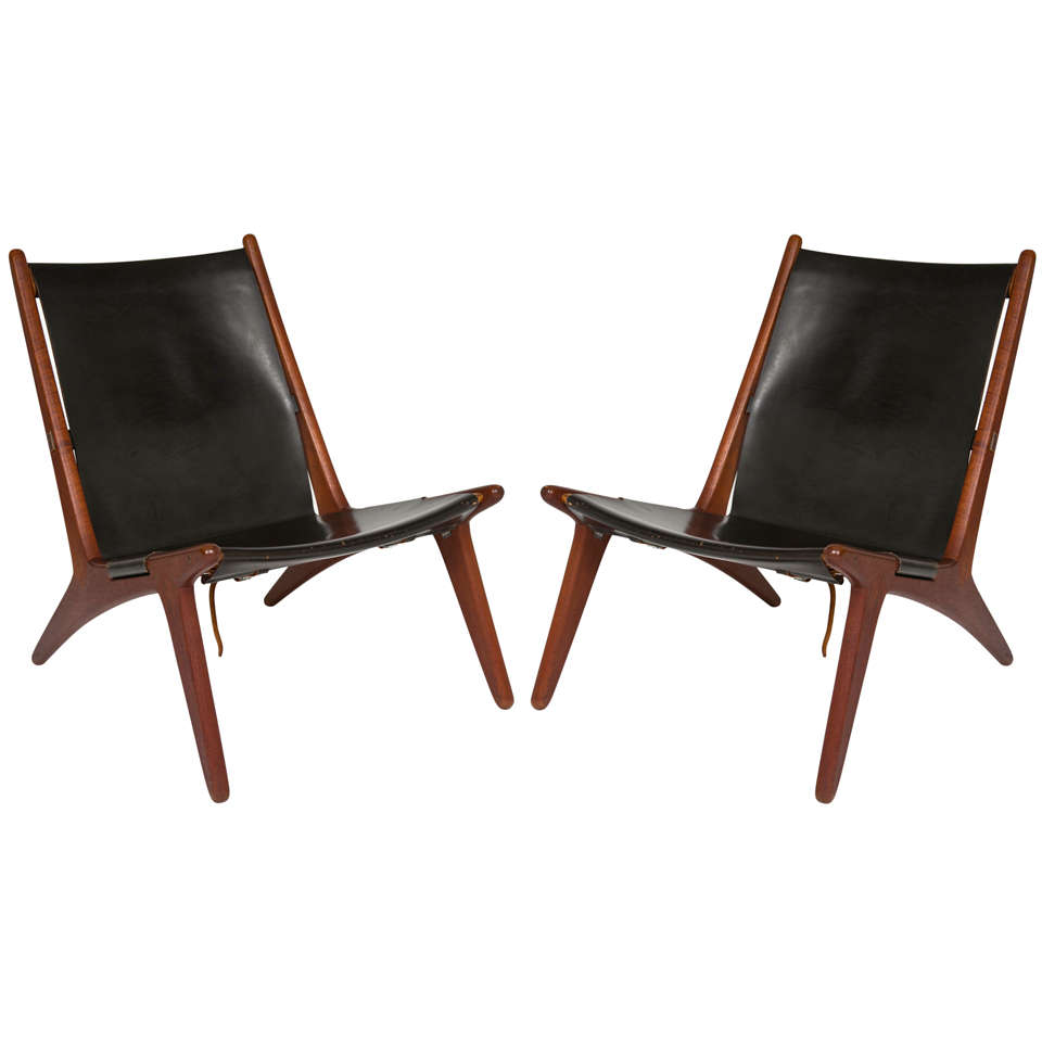 Uno And Osten Kristiansson Hunting Chairs Model 204 For Sale