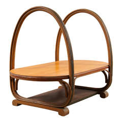 Stick Wicker Coffee Table