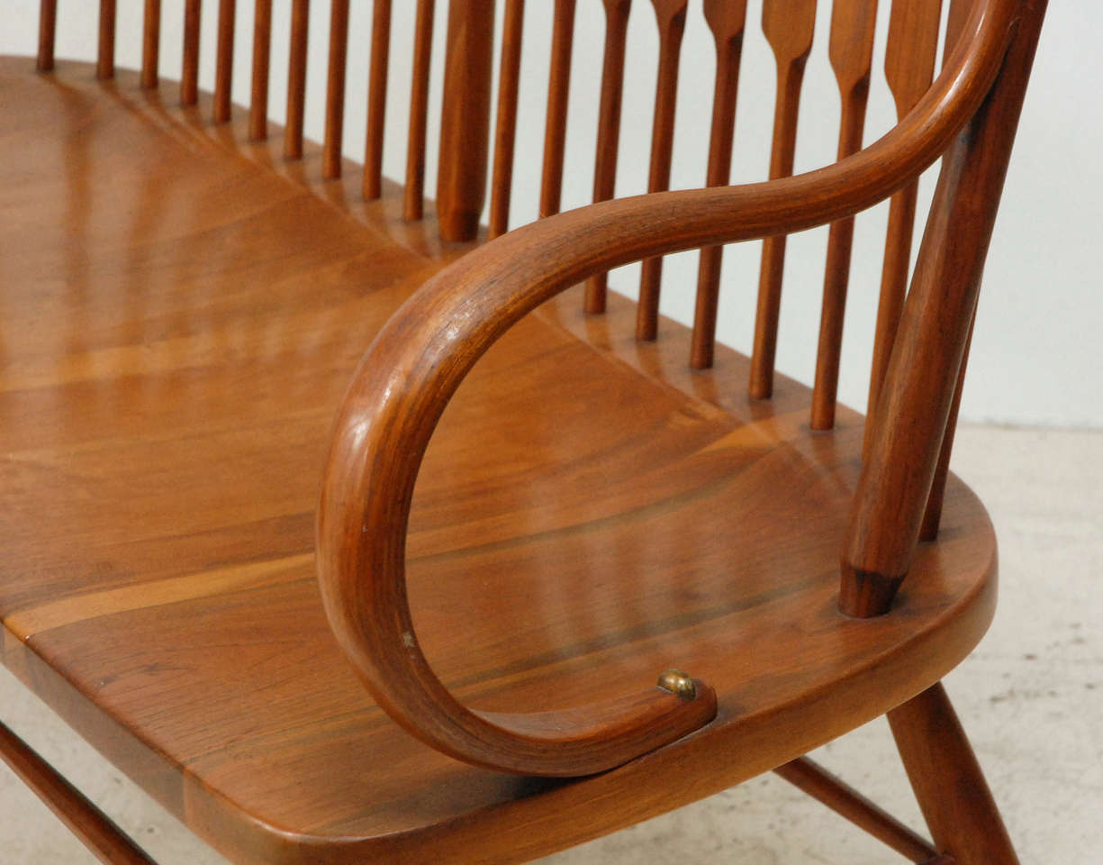 Walnut Drexel Declaration Bench