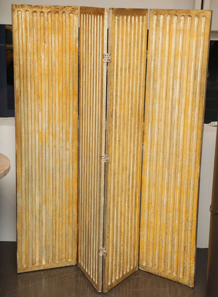 Wood Max Kuehne 4-Panel Folding Screen