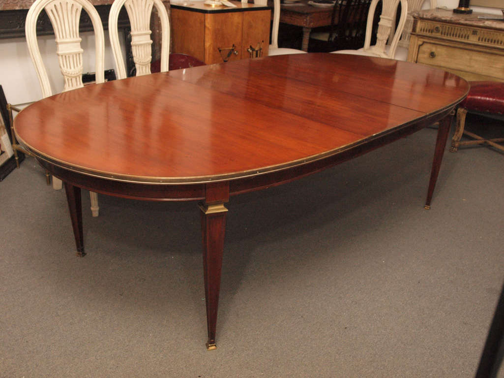 Directoire Style Oval Dining Table