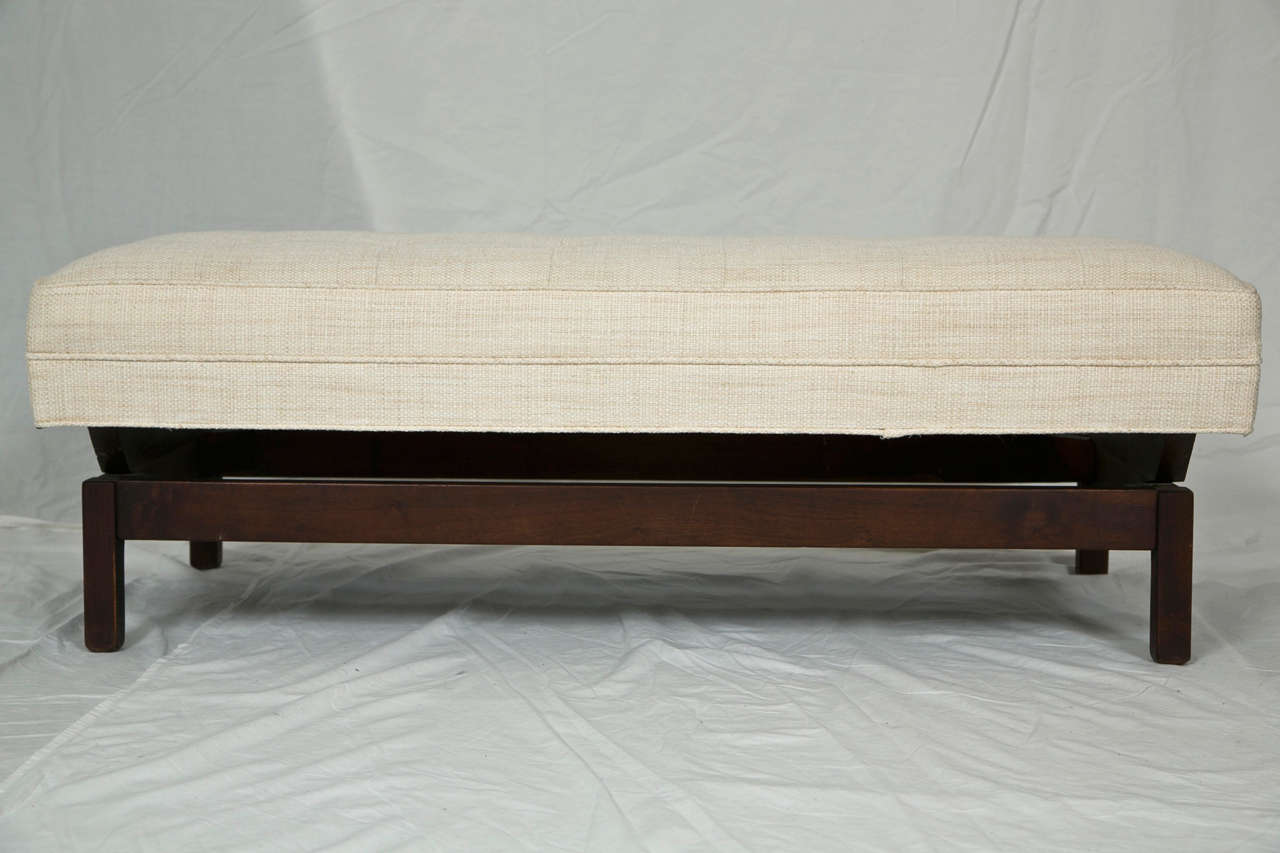 1960's Floating Bench in the Style of Jens Risom
