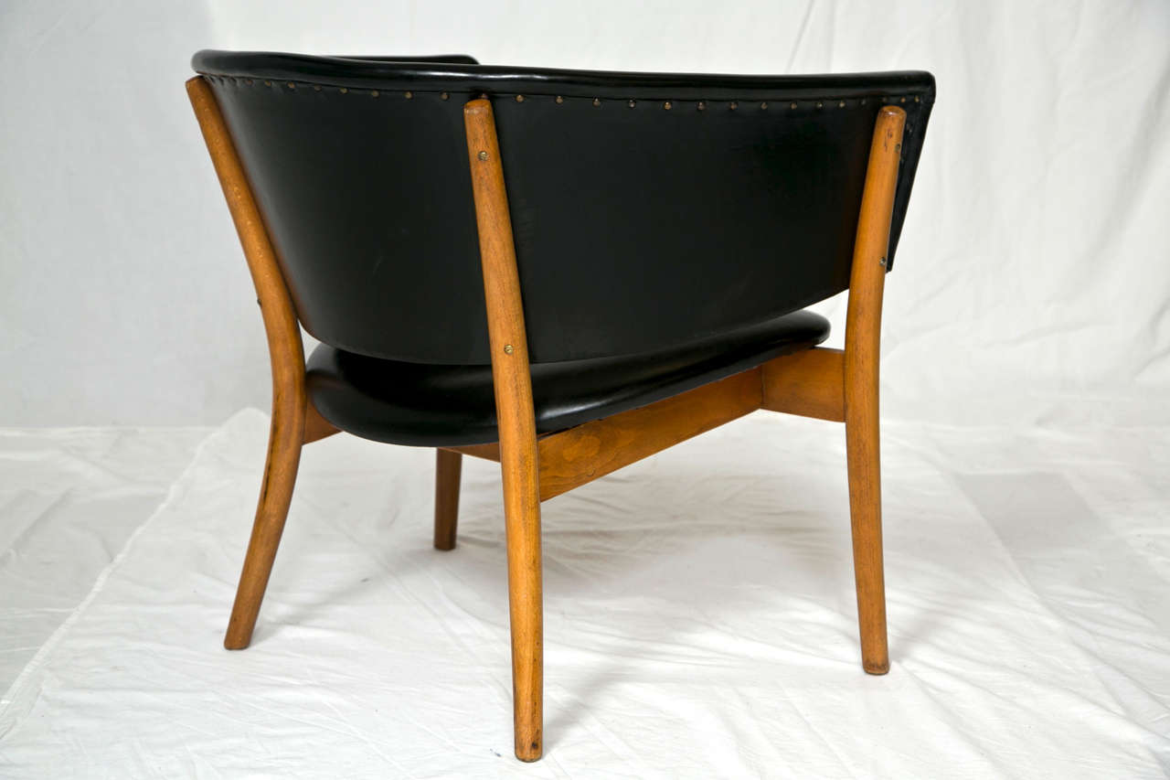 Danish Nana and George Ditzel Lounge Chair 1952 For Sale