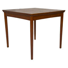 Danish Teak Convertable Dining/Game Table Danish Teak Convertable Dining/Game Table