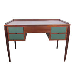 1950s Italian Desk in the Style of Gio Ponti 2
