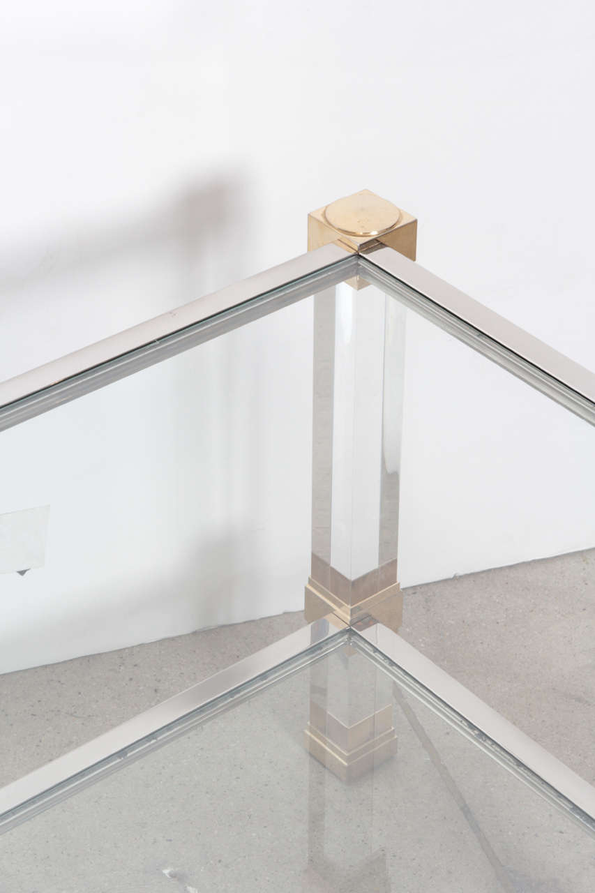 Late 20th Century Pierre Vandel Signed Coffee Table