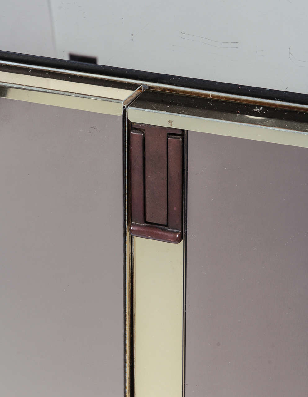 Pair of 1970s Pierre Cardin-Style Mirrored Nighstands 2