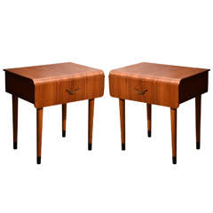 Pair of Mid-Century Teak Side Tables in the Style of Severin Hansen Jr. 8
