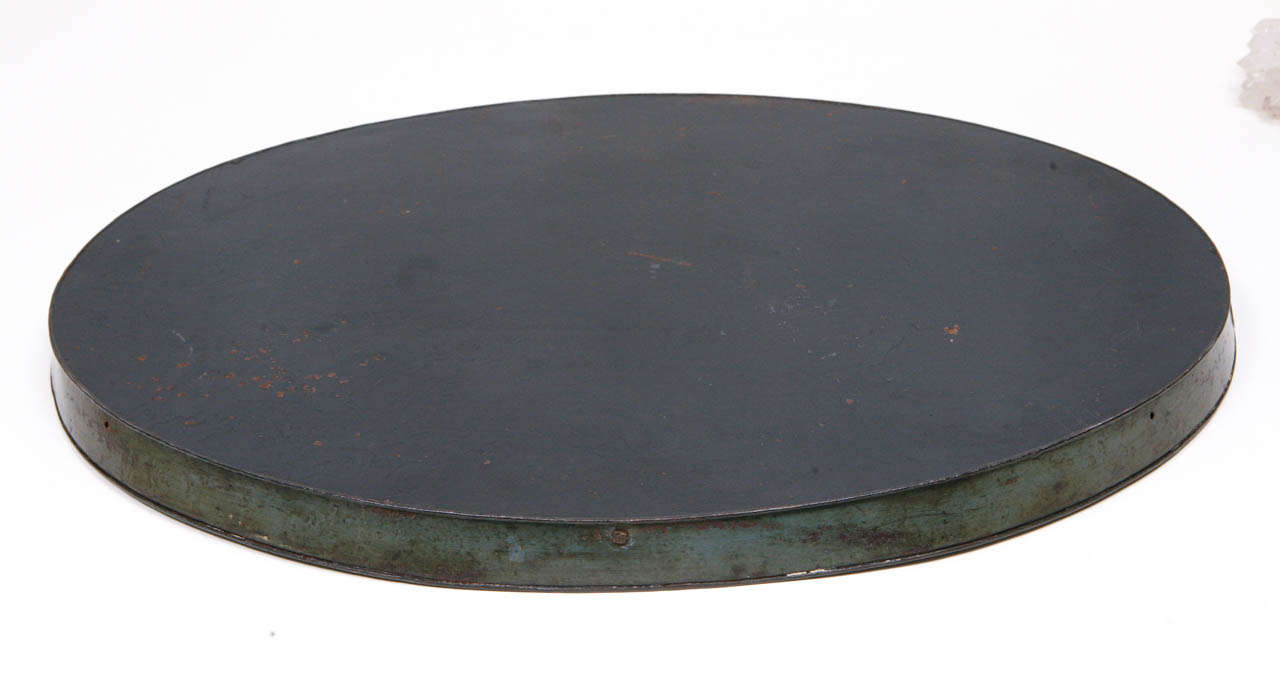 18th Century American Oval Tole Tray For Sale 2