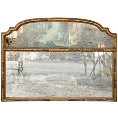 18th c. Venetian Horizontal Giltwood Mirror