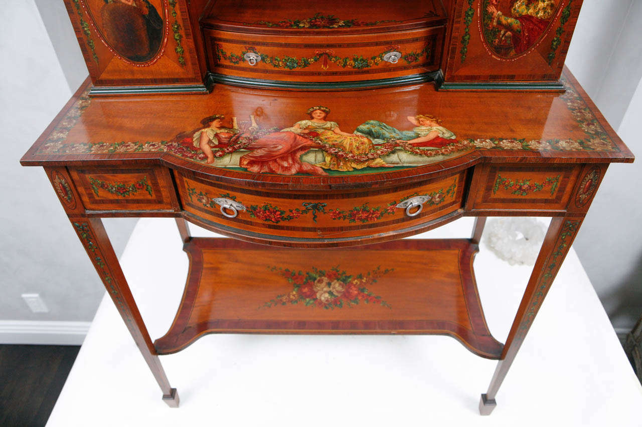 19th Century English Ladies Writing Desk For Sale 3